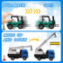 Tunmiok 8-in-1 Set, 3 4 5 Mini Die Cast Alloy Construction Vehicle Pull Back Toy Cars for Year Old Boys Girls, Outdoor