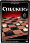 Pressman Premium Classics: Checkers | Full-Size Folding Gameboard with Wooden Playing Pieces