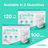 7 oz. (100 Pack) Breast Milk Storage Bags by Cimilre, Leak-Proof Breastmilk Storage Bags, Freeze Flat or Standing, Bags