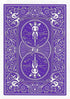 Bicycle Purple Rider Back Playing Card Deck, Poker Size