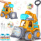 Nicmore Automatic Bubble Machine Toys for Toddlers: Portable Construction Truck Bubble Maker