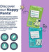 3 (42 100% Mum & You Nappychat Premium Performance Eco Diapers, Size Diapers) Smart Tube Technology. Leak Protection.
