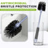 2 Pack Long Handle Bottle Brush, Reusable Water Bottle Cleaner Brush, Flexible Scrub Brush for Water Bottles