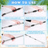 2 POILKMNI New Upgraded Pcs Shark Tooth Sifter with Seashell Bags, Beach Sand Sifter, Sand Scoop Shell Scooper