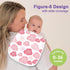 10-Pack Burp Cloths for Baby Boys and Girls - Organic Baby Burp Cloth,Baby Washcloths, Burp Rags, Large Neutral Burp