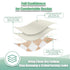 (14 Pack) 4.7 inch wegreeco Nursing Breast Pads + Laundry Bag & Travel Storage Bag, Option - Washable & Reusable