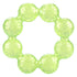 Nuby IcyBite Soother Ring Teether, 2 Count (Green/Pink)