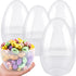 Restroma 12 Inch/ 10 Inch/ 8 Inch Giant Clear Easter Eggs Fillable 4/5/