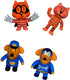 Raymond Geddes Dog Man 3D Puzzle Eraser, Tub of 24