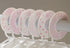 C102 Baby Girl Nursery Closet Clothing Size Dividers, Pink Roses, Set of 6 (1.25 Inch Rod)