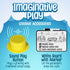 Kiddzery School Bus Pop Up Kids Play Tent, Indoor & Outdoor Playhouse with Sound Play Button for Toddlers
