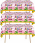 3Pcs Super Brothers Adventure Party Tablecloths, 108 x 54 inches, Video Game Theme for Birthday Decoration