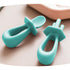 Tiny Twinkle Silicone Training Utensils - Baby Spoons and Forks for Self-Feeding Training, Mint