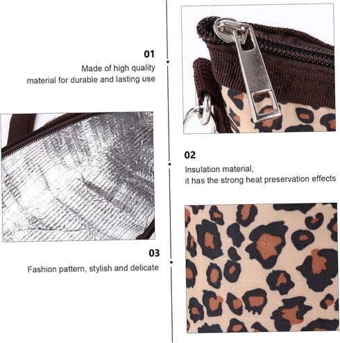 ERINGOGO Waterproof Insulated Baby Bottle Bag for Travel Oxford Cloth Carrier Tote Leak-Proof Design for Breastmilk