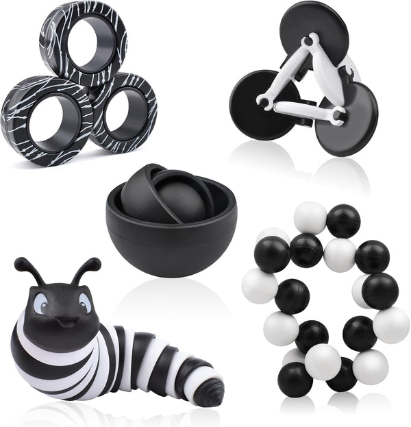 Fidget Toys Adults Pack, 5PC Sensory Toys Set Easter Basket Stuffers for