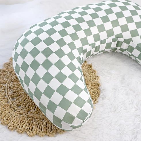 DILIMI Nursing Pillow Cover, Soft Stretchy Nursing Cover for New-Designed Breastfeeding Pillow, Removable Slipover