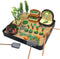 HouseBegan Vegetable Zen Garden for Desk, Build Your Own Mini Vegetable World, Desktop
