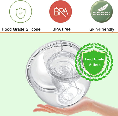 S12/S9,Kmaier S12 Diaphragm,24mm Wearable Breast Pump Milk Collector Cup Accessories,Compatible with TSRETE Wearable