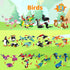 36 Packs Set 4-8, Mini Building Blocks Party Favors Building Blocks for Kids Goodie Bags Stuffers for Kid, Prize Box