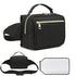 Small Diaper Bag with Portable Changing Pad, Crossbody Pack, Mini Fanny Pack for Baby Travel, Black