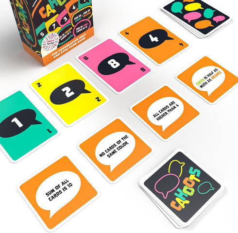 Gamewright Party to Go Cahoots: The Cooperative Hint and Sync Card Game for 3-8 Players, Age 10+