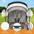 Eiszhjk Rain Cover Compatible with Nuna Stroller - Waterproof Stroller Rain Cover, Windproof Travel Weather Shield