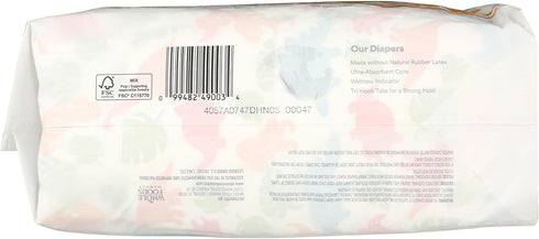 365 6 20 Count by Whole Foods Market, Soft & Gentle Size Diapers with Wetness Indicator, Ultra-Absorbent