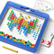 Ci Vetch Large Magnetic Dots Board for Toddlers, Magnetic Drawing Board for Kids, Magnetic