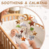 Wonderoo by Wowo Baby Mobile for Crib Handmade Hanging Felt Nursery Mobile Fits Most Crib Arms Gender-Neutral Safari