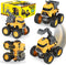 Construction Truck Toys, Push and Go Toy Trucks for Toddlers Kids Age