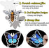 QTL Bug Stickers for Kids, Waterproof Vinyl Insect Stickers for Water Bottle Bug Party Favors, Pack of 50Pcs