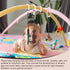 Simgoing 5-Piece Set Baby Gym Hanging Toy - Wooden Felt Sensory Play for Nursery