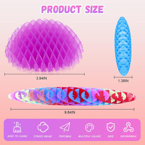 Fidget Toy, Blue Big Fidget Toys Adults and Teens, Funny Stretchy Sensory Stress Toys, Fidget Sensory Squeeze Toys