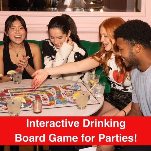 Drunk Tank Interactive Party Board Game - Fun Drinking Game