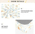 miaozhen 1 Pack 52x28 Cotton Baby Crib Sheets for Boys Girls Soft Comfy Orange Funny Sunflower and Bee Toddler Bedding