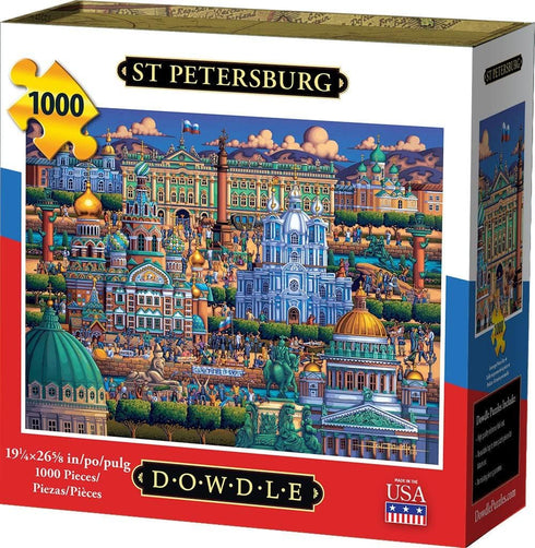 Dowdle Jigsaw Puzzle St. Petersburg - 1000 Piece