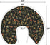 Vintage Mushroom Life Baby Nursing Pillow Covers for Boy Girl Retro Mushroom Leaves Floral Nursery Pillowcase