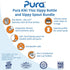 11 oz 325ml 2 Pack Pura Kiki / Stainless Steel Sippy Cup Bundle w/ of Silicone XL Sipper Spouts & Sleeve, Aqua (Plastic