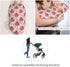Sets Ladybugs Hearts Flowers Newborn Swaddle Blankets Hat Soft Baby Receiving Blanket Swaddle Sack for Baby Shower