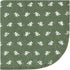 12Pk, Hudson Baby Unisex Baby Flannel Washcloths, Eucalyptus One Size