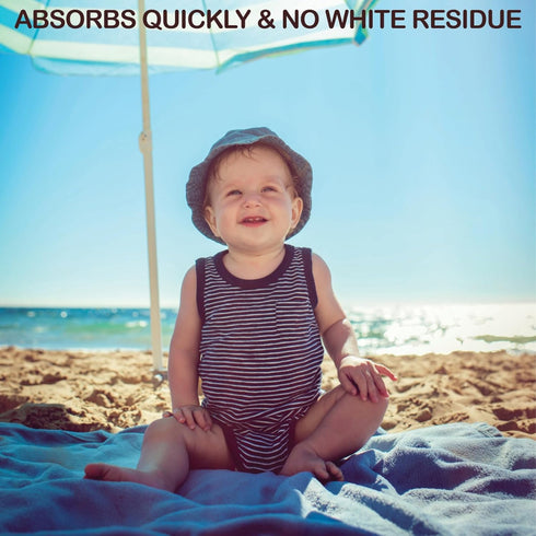 Recommended Oeight Mineral Sunscreen for Babies and Children, Baby Sunscreen Lotion Family Sun Protection with Mineral
