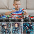 Demon Slayer Sword, 39.3in Tanjirou Sword Building Set with Scabbard and Stand, 759 Pieces