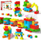 KAGRAD Magnetic Blocks, 30 PCS Brightly Colored Magnetic Building Tubes, Preschool Classroom Must