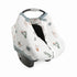 Little Unicorn Baby Car Seat Canopy | Soft & Breathable Muslin Fabric | Magnetic Closure Cover & Universal Fit |