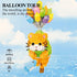 Balloon Cat Building Set with Dust Cover - Mini Micro Animals Building Blocks, 479 PCS STEM Toys