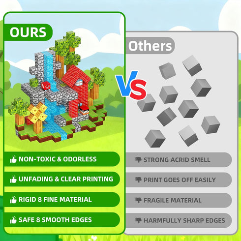 DUSH PACE 3-12 120 Set Magnetic Building Blocks STEM Toys for Kids Ages PCS Educational Construction with Storage Bag