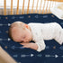 SANDJEST Baby Blanket for Boys, Double Layer Dotted Backing - Arrows Printed 30 x 40 Receiving Blankets for Infant
