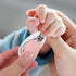 Set YARNOW Nail Clipper Kit Nail Scissor Grooming with Pedicure Tools in Pink for Newborns