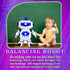 Toysery Walking Robot Toys for Kids, 360° Spinning Dancing Robot with LED Lights and Music, Interactive Electronic Toy