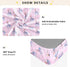 miaozhen 1 Pack 52x28 Cotton Baby Crib Sheets for Boys Girls Ultra Soft Cute Animal Giraffe Yellow Bow Peach Toddler